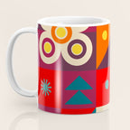 Colorful Happy Geometrics Coffee Mug Gallery Image 3