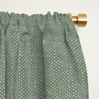 solid woven - sage Window Curtain Gallery Image 2