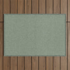 solid woven - sage Outdoor Rug Gallery Image 1