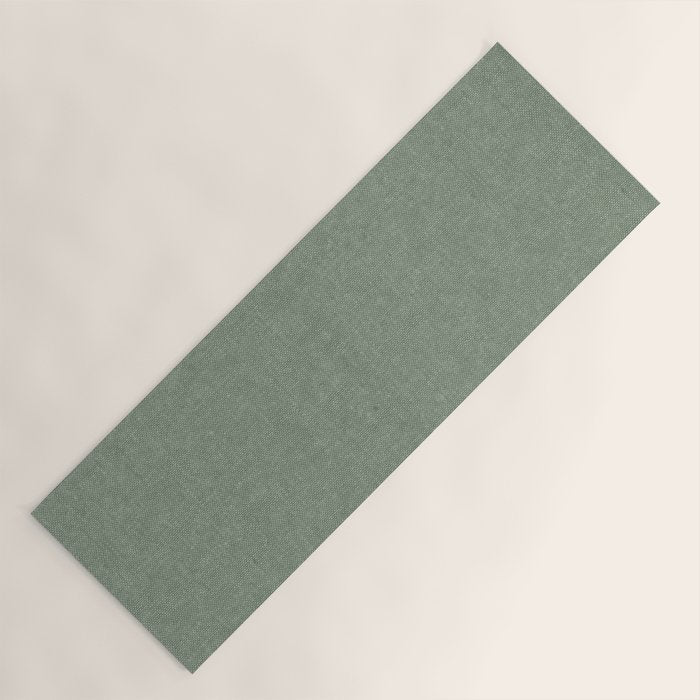 solid woven - sage Yoga Mat Gallery Image 1