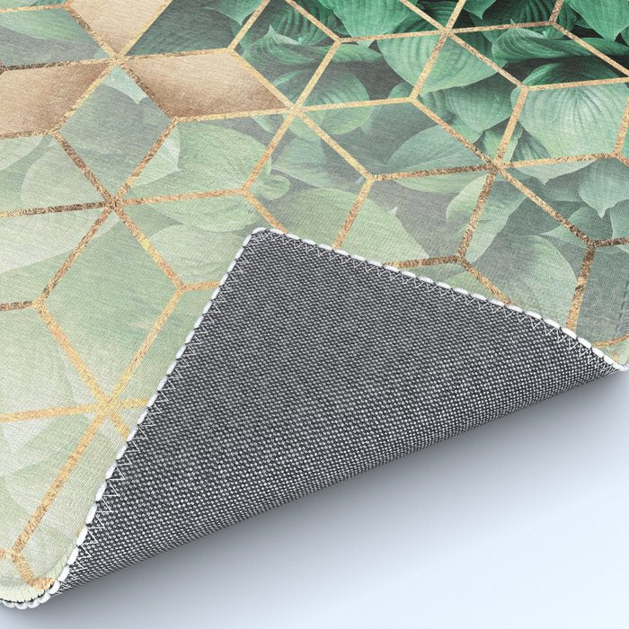 Leaves And Cubes Rug Gallery Image 4
