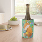Fox in Flower Garden Wine Chiller Gallery Image 4