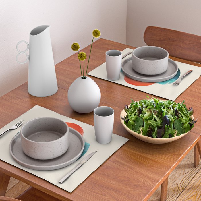 Deep blue ocean Placemat Gallery Image 2