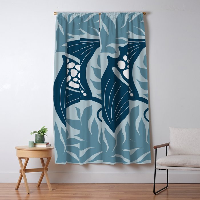 Manta Ray Window Curtain Gallery Image 5