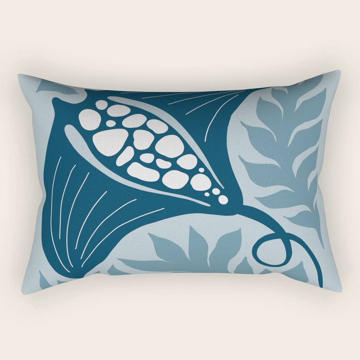 Manta Ray Rectangular Pillow Gallery Image 1