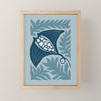 Manta Ray Mini Art Print Gallery Image 1
