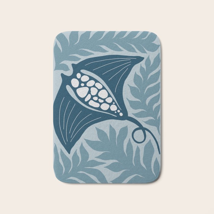 Manta Ray Bath Mat Gallery Image 1