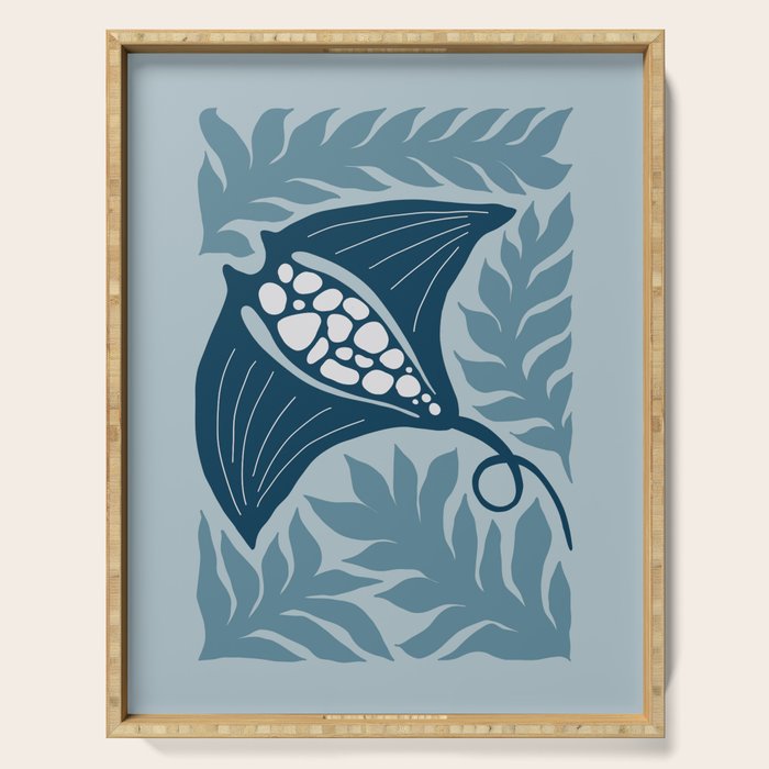 Manta Ray Serving Tray Gallery Image 1