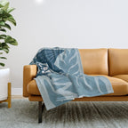 Manta Ray Throw Blanket Gallery Image 1