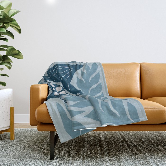 Manta Ray Throw Blanket Gallery Image 1