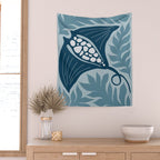 Manta Ray Wall Tapestry Gallery Image 2