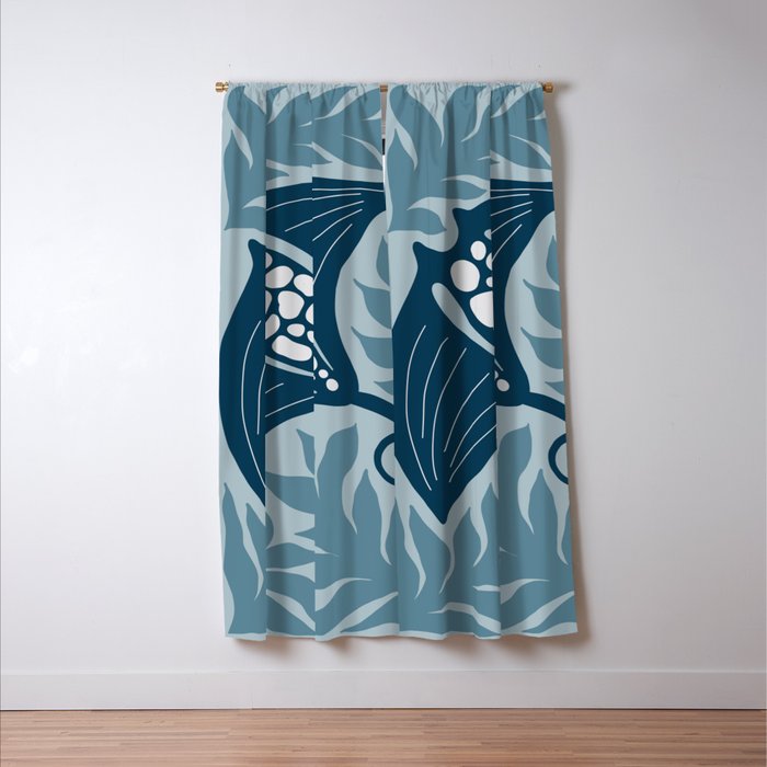 Manta Ray Window Curtain Gallery Image 3