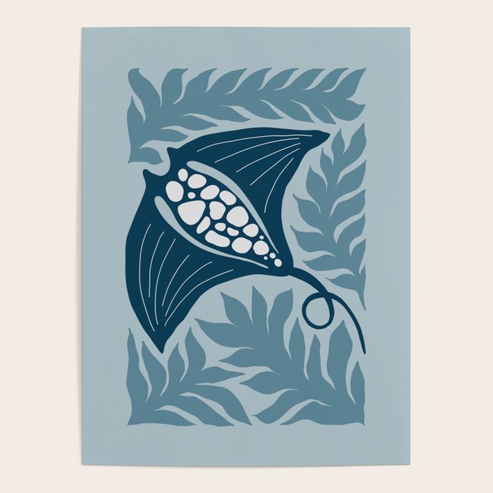 Manta Ray Poster Gallery Image 4