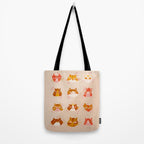 Cat Faces Collection - Retro Tote Bag Gallery Image 2