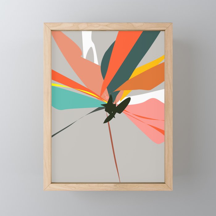 Abstract Floral 03B Mini Art Print Gallery Image 1