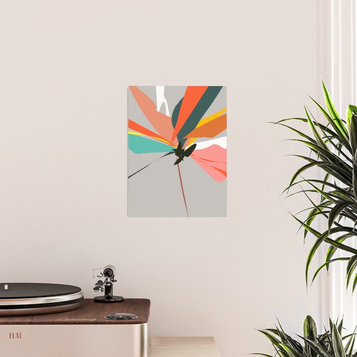 Abstract Floral 03B Poster Gallery Image 2