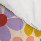 Botanical Garden -Colorful Daisy Bloom Comforter Gallery Image 4