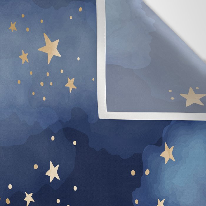 Magical Starry Night Sky  Wall Tapestry Gallery Image 3