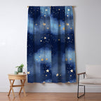 Magical Starry Night Sky  Window Curtain Gallery Image 5