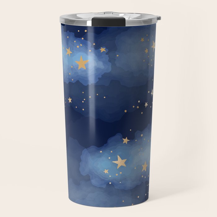 Magical Starry Night Sky  Travel Mug Gallery Image 1