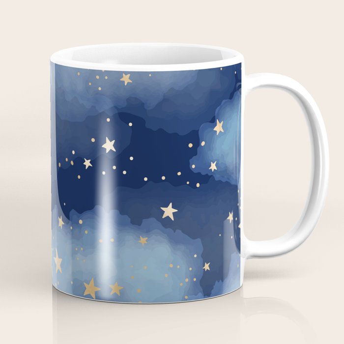 Magical Starry Night Sky  Coffee Mug Gallery Image 1