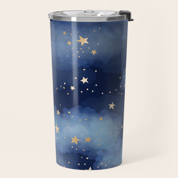 Magical Starry Night Sky  Travel Mug Gallery Image 2