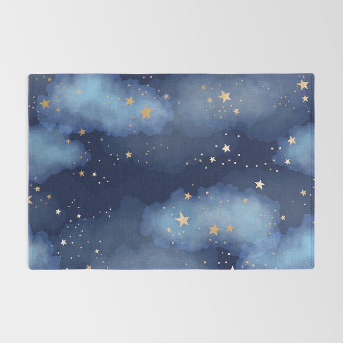 Magical Starry Night Sky  Rug Gallery Image 2