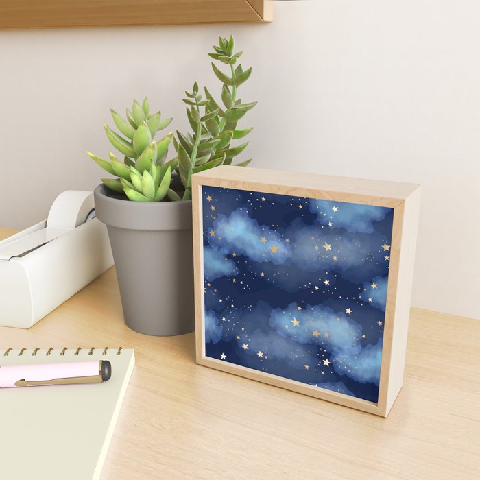 Magical Starry Night Sky  Mini Art Print Gallery Image 2