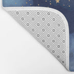 Magical Starry Night Sky  Bath Mat Gallery Image 2