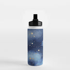 Magical Starry Night Sky  Water Bottle Gallery Image 2