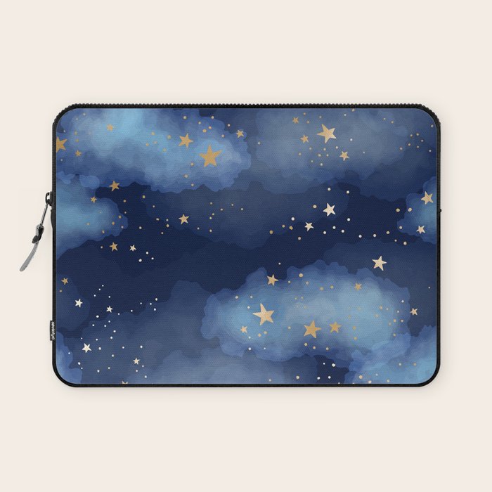 Magical Starry Night Sky  Laptop Sleeve Gallery Image 1