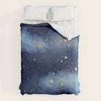 Magical Starry Night Sky  Comforter Gallery Image 6