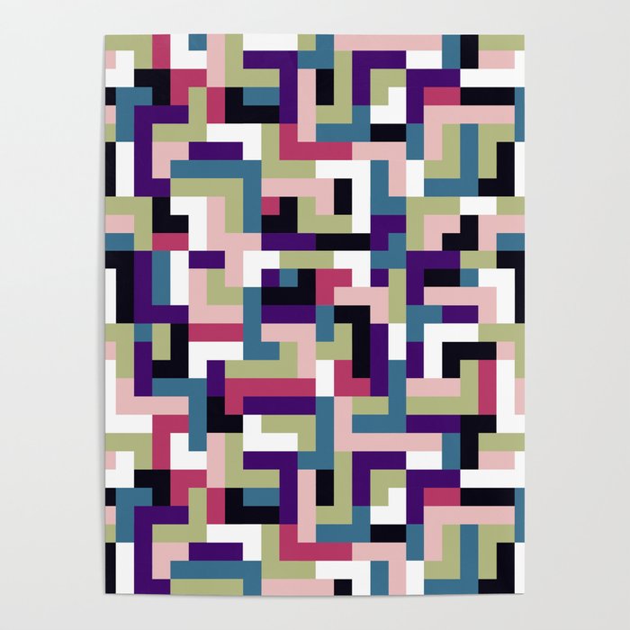 Boho M Tetris PTT Poster Gallery Image 1