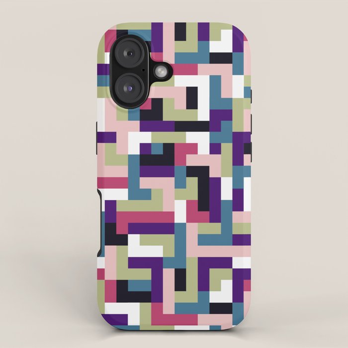 Boho M Tetris PTT iPhone Case Gallery Image 1