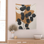 Minimalist Abstract Art Branch 5 Wall Tapestry Gallery Image 2