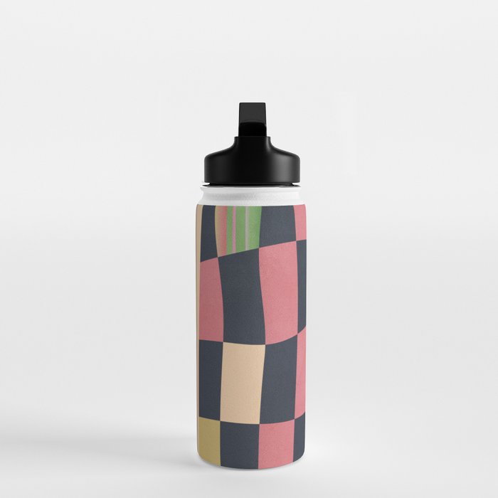 Geometric Abstraction 241 Water Bottle Gallery Image 3
