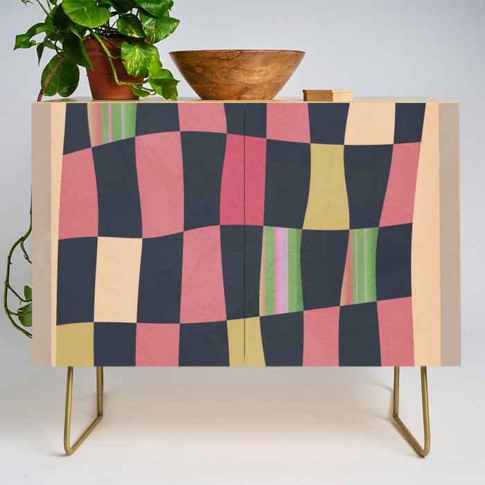 Geometric Abstraction 241 Credenza Gallery Image 1