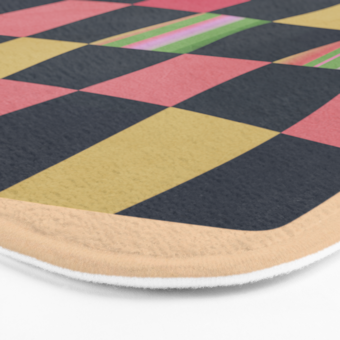 Geometric Abstraction 241 Bath Mat Gallery Image 3