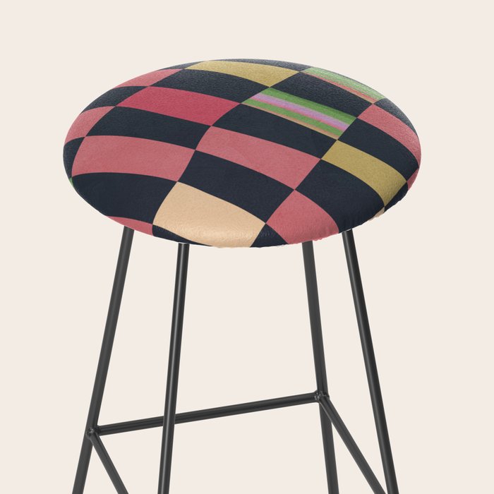 Geometric Abstraction 241 Stool Gallery Image 2