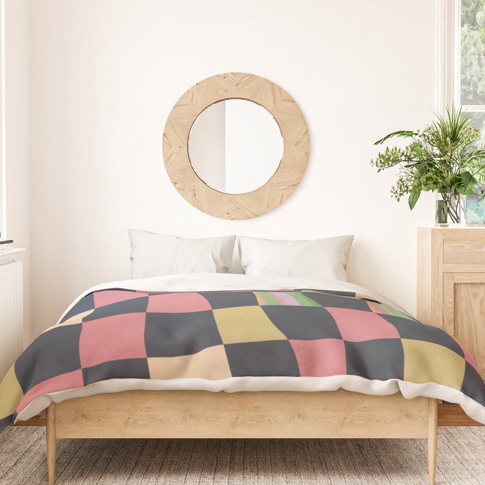 Geometric Abstraction 241 Duvet Cover Gallery Image 3