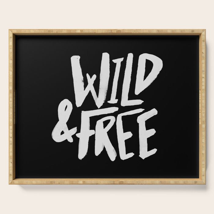 Wild and Free II Serving Tray Gallery Image 1