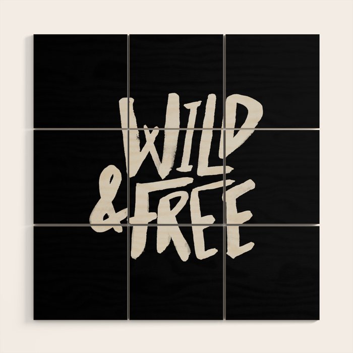 Wild and Free II Wood Wall Art Gallery Image 1