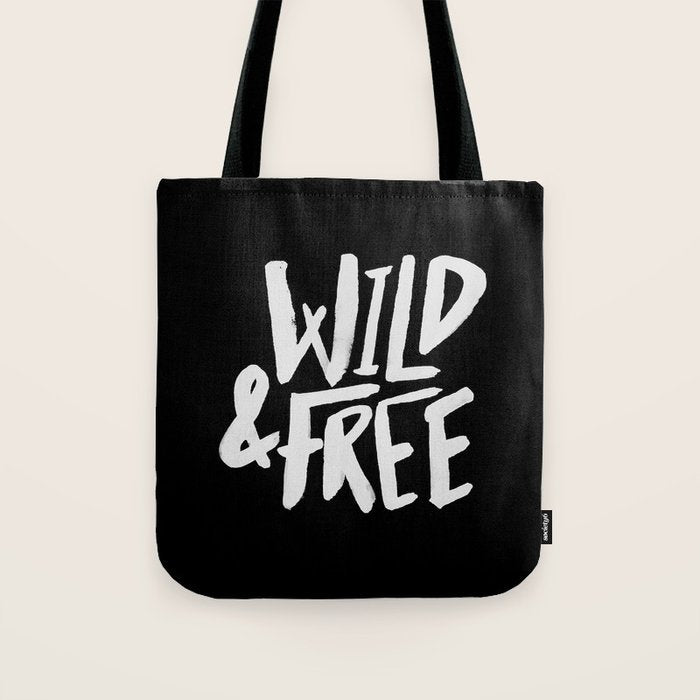 Wild and Free II Tote Bag Gallery Image 1