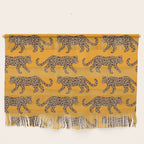 Kitty Parade - Classic Camel on Tangerine Wall Hanging Gallery Image 1