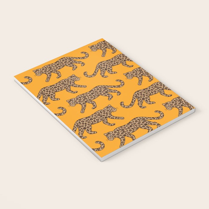 Kitty Parade - Classic Camel on Tangerine Notebook Gallery Image 3