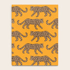 Kitty Parade - Classic Camel on Tangerine Notebook Gallery Image 4