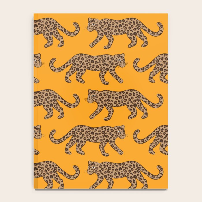 Kitty Parade - Classic Camel on Tangerine Notebook Gallery Image 4
