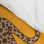 Kitty Parade - Classic Camel on Tangerine Comforter Gallery Image 4