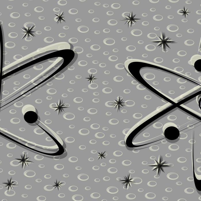 Atomic Love - Lunar Grey Coffee Mug Gallery Image 2