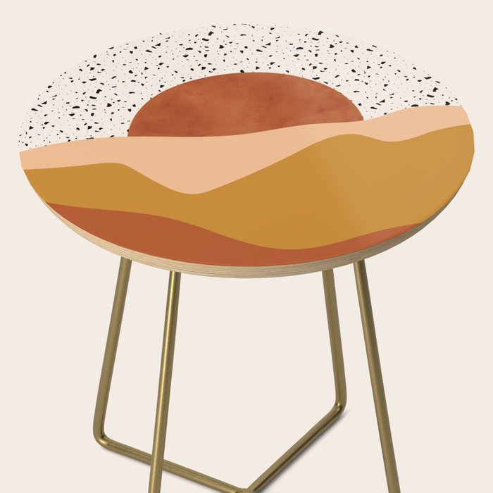 Terrazzo Sky Landscape Side Table Gallery Image 2
